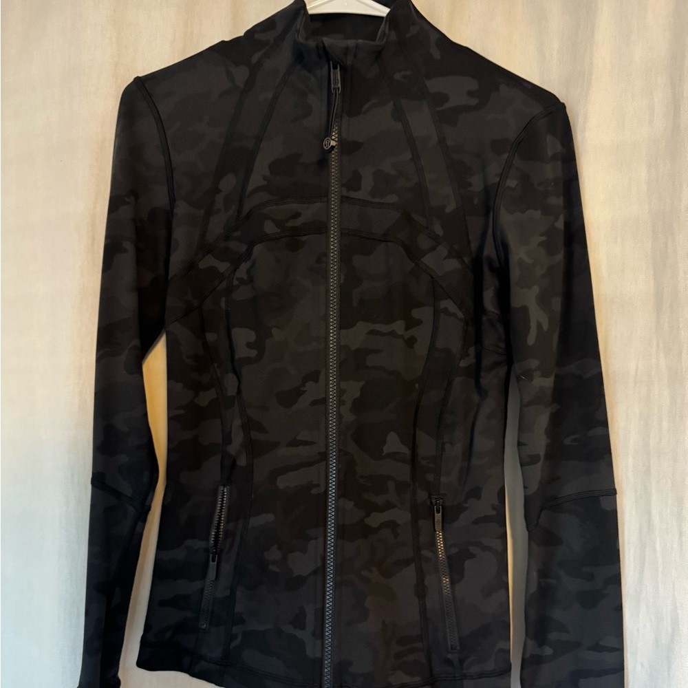 Lululemon Black Camo Define Jacket